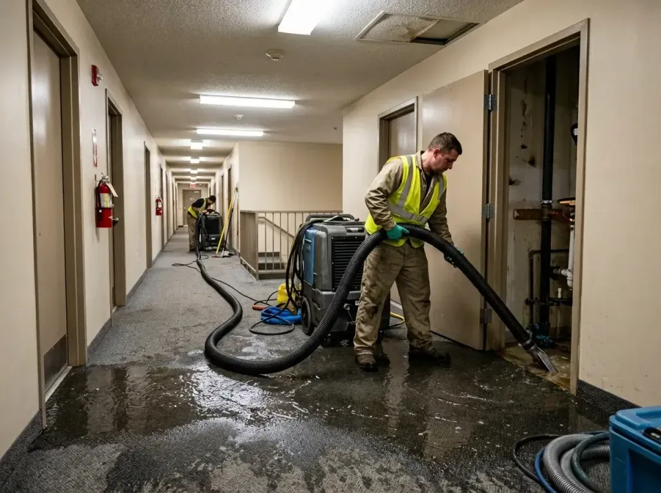 multi-unit-apartment-hallway-f-005 — frequently asked questions, Emergency Burst Pipe Water Extraction & Removal in Irmo, SC